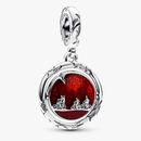 Kit Pulseira Stranger Things Friends Don't Lie + 6 Berloques Banhados em Prata