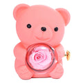 Urso Rotativo & Rosa Eterna (Somente Urso)
