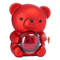 Urso Rotativo & Rosa Eterna (Somente Urso)